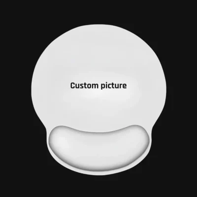 Tapis de souris ergonomique personnalisable avec repose-poignet antidérapant