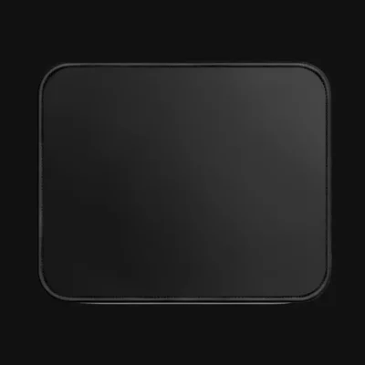 Tapis de souris compact noir avec surface antidérapante